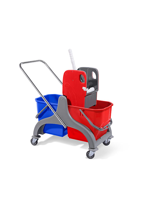 TEMİZLİK SETİ ÇİFT KOVALI PLASTİK JUMBO PRESLİ