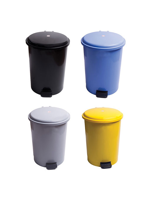 ÇÖP KOVASI PEDALLI 40 LT ( 4 RENK )