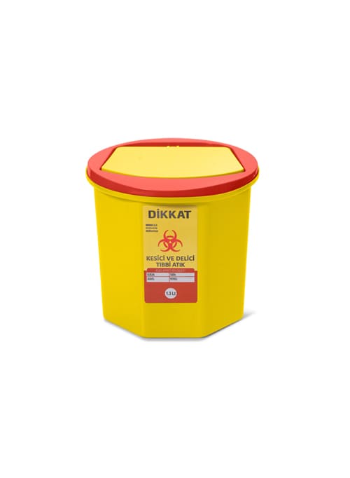 TIBBİ ATIK KOVA 1,3 LT